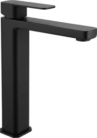 Rea Arlo, vysoká umývadlová batéria h-295, čierna matná, REA-B4586