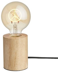 Butlers STILO Stolná lampa drevená guľatá 11 cm