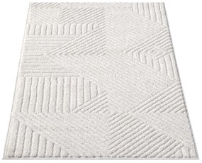 Dekorstudio Moderný koberec LOUNGE 0632 - krémový Rozmer koberca: 80x150cm