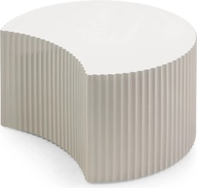 Sada dvoch konferenčných stolíkov Belmonte šedo-béžová