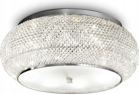 Stropné svietidlo Ideal Lux Pasha PL10 chróm E14 10x40W 550mm