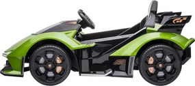 LEAN CARS Elektrické autíčko Lamborghini GT HL528 LED svetlá MP3 zelené
