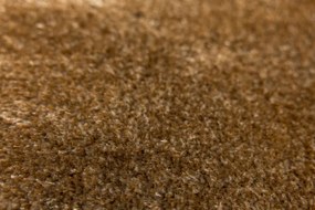 Kúpeľňový koberček Malmo hnedý, kruh