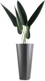 Květináč MORA 38,8x80,7 cm černý