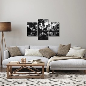 Obraz tropického ostrova (90x60 cm)