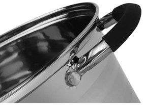 Sada hrncov - strieborná - 12 ks