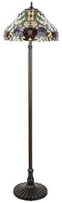 Stojaca lampa Tiffany Rabalux 8088 kolekcia Mirella Ø46*160
