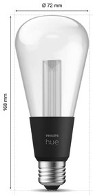 Inteligentná žiarovka E27, 7 W LG – Philips Hue