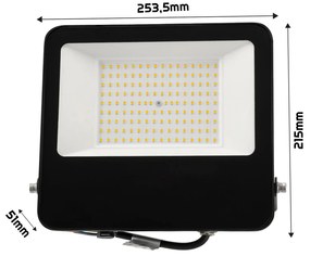 BERGE LED reflektor HEROS - 100W - IP65 - neutrálna biela