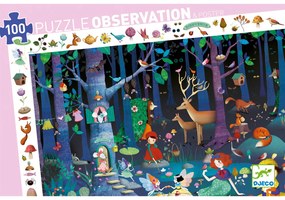 Puzzle - Začarovaný les - 100 ks