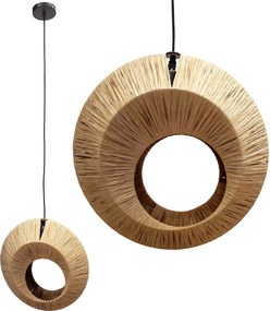 Toolight Toolight, stropné svietidlo 1xE27, APP1788-1CP, hnedá-čierna, OSW-04059