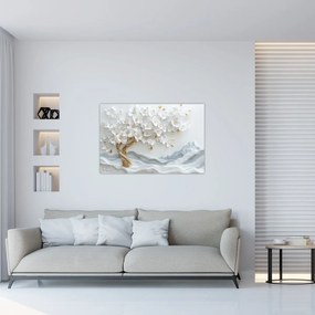 Obraz – 3D elegantný strom života (90x60 cm)