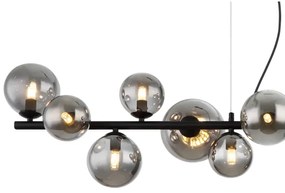 Globo 56133-13H - LED Luster na lanku RIHA 13xG9/3,5W/230V dymová/čierna