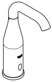 GROHE 36446000 - Infračervená elektronická batéria ESSENCE E lesklý chróm