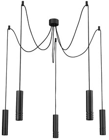 Moderný luster Locus L 5 biele
