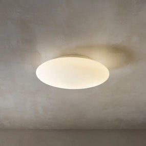Ideal Lux - Stropné svietidlo SMARTIES 1xE27/42W/230V pr. 33 cm biele