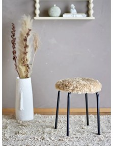 Béžová kovová stohovateľná stolička Linard – Bloomingville