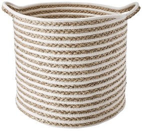COTTON BRAID Úložný kôš pruhovaný velký