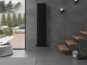 Mexen Boston, vykurovacie teleso 1800 x 376 mm, 740 W, čierna, W213-1800-376-01-70