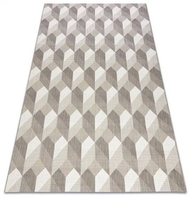 Koberec FLAT 48624/686 SISAL - 3d kocka