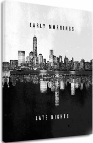 Obraz na plátne Early &amp; Late - Moderný Motív