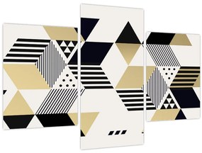 Obraz - Geometrické tvary N⁰1 (90x60 cm)