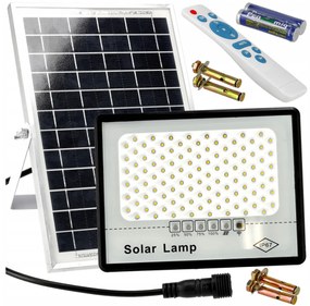 BERGE Solárne LED svietidlo DAKAR - 100W - PIR