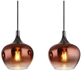 Globo 15548-4HG - Luster na lanku MAXY 4xE27/40W/230V medená