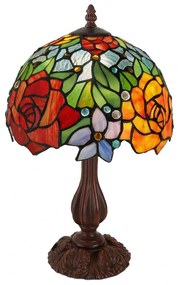 Tiffany stolová lampa 42*Ø25 FLORAL