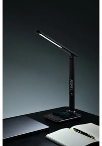 Brilagi - LED Stmievateľná lampa s bezdrôtovým nabíjaním REGINA LED/8,5W/230V čierna