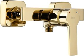 Rea Argus, sprchová batéria s ručnou bodovou sprchovou súpravou, zlatá lesklá, REA-B6408