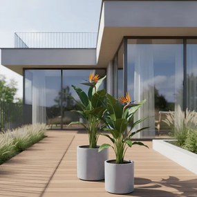 MI Sada kvetináčov GRAU 2/6+8