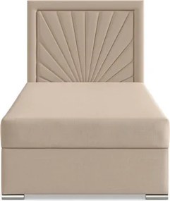 Čalúnená posteľ VICENZA 90×200 cm béžová