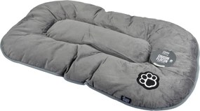 Sivý semišový pelech pre psa 87x55 cm Flakes – Love Story