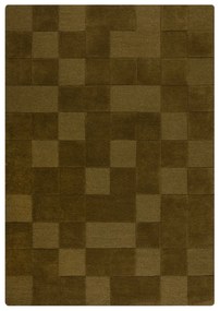 Flair Rugs, Kusový koberec Moderno Checkerboard Green, 160x230, zelená, chodba / predsieň