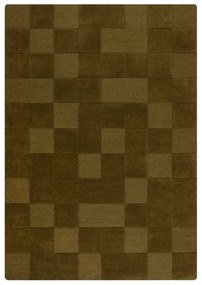 Kusový koberec Moderno Checkerboard Green, 120x170, zelená, chodba / predsieň, Flair Rugs