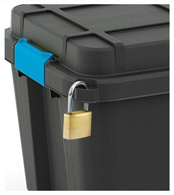 KIS Scuba box M 49,5x39x34H; 43l bielo/modré zatváranie