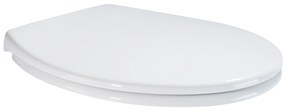 Cerano Tavoleta, WC sedátko so spomaľovacím mechanizmom 446x372x52 mm, UF, biela lesklá, CER-CER-414803