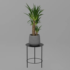 Stojan na kvety 40x32 cm čierna