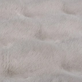 Svetlosivá syntetická kožušina 180x290 cm Waffle Faux Fur – Flair Rugs
