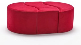 Červený taburet Alya – Artie