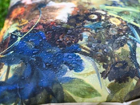 Vonkajší vankúš s kvetmi ANNAS 30x50 cm, farebný