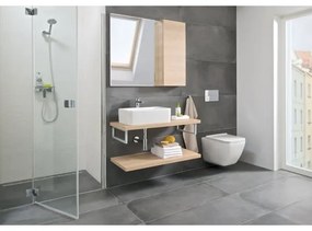 JIKA H8184230001121 - Umývadlo na dosku CUBITO 50x35 cm keramika/biela