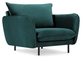 Petrolejovozelené kreslo Cosmopolitan Design Vienna