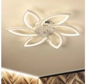 Brilagi-LED Stmievateľné svietidlo s ventilátorom LED/50W/230V 3000-6500K biela+DO BG1613