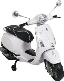 Ramiz Vespa Scooter ROMA Biela Detský motocykel