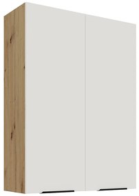 Kuchynská skrinka Aria-Wh/Ar Anti Fingerprint 80g-108 2f