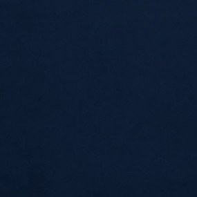 Tmavomodré zamatové kreslo Juli – Ropez