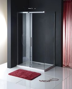 Polysan, ALTIS LINE BLACK sprchové dvere 980-1000mm, výška 2000mm, sklo 8mm, AL1512B