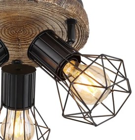 Globo 54017W-3 - Bodové svietidlo PRISKA 3xE27/60W/230V